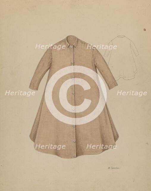 Child's Coat, c. 1937. Creator: Margaret Concha.