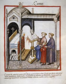 Singing, 14th century.  Creator: Unknown.
