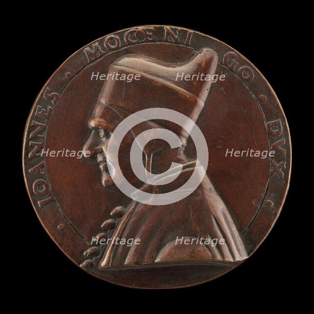 Giovanni Mocenigo, 1408-1485, Doge of Venice, late 15th or early 16th century. Creator: Master G.T..