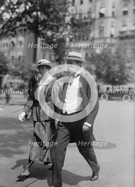 Hughes, Charles Evans, Governor of New York, 1907-1910; Associate Justice of Supreme Court..., 1917. Creator: Harris & Ewing.