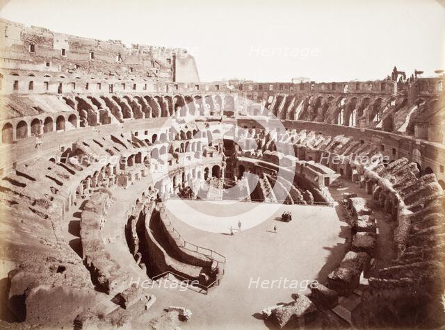 Il Colosseo, Printed 1858 circa. Creator: James Anderson.