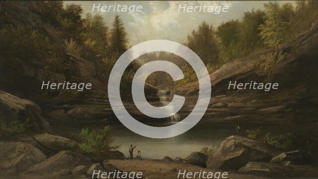 Mountain Pool, 1870. Creator: Robert Seldon Duncanson.