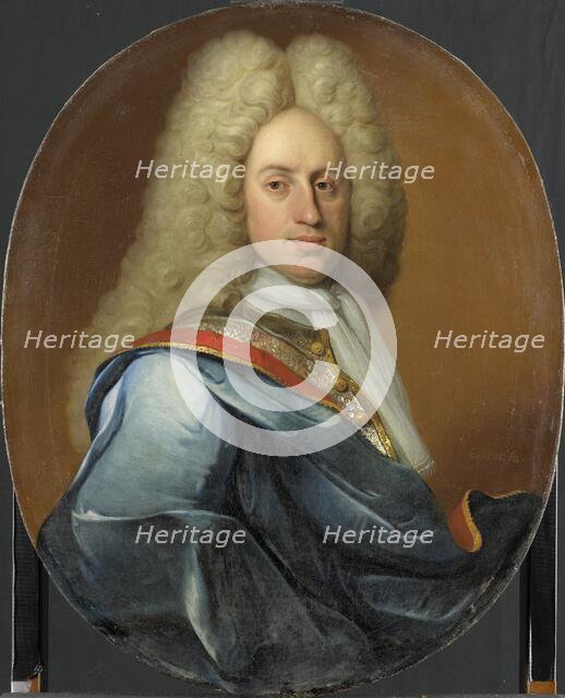 Hieronymus Josephus Boudaen, Lord of St Laurens and Popkensburg, 1700-1750. Creator: Johan George Collasius.