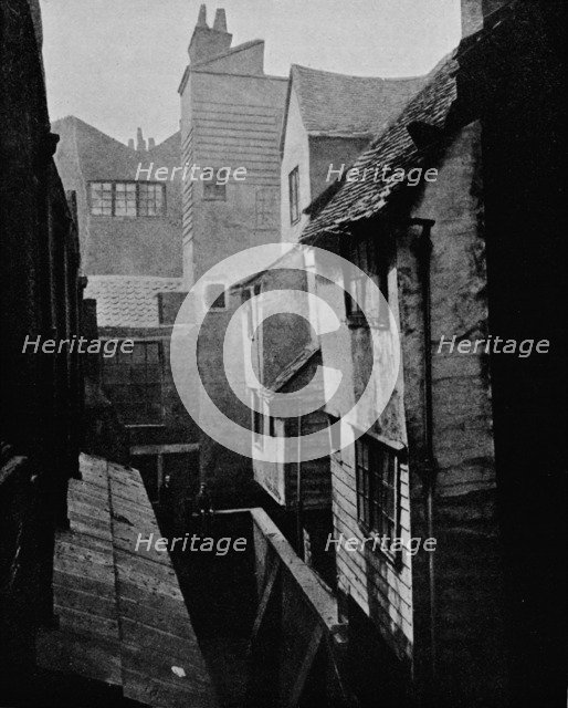 Cloth Fair, City of London, 1911. Artist: Unknown.