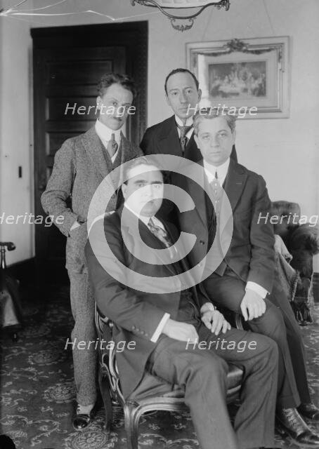 Viafora, Malatesta, Stracciari, Theo. Bauer, between c1915 and c1920. Creator: Bain News Service.