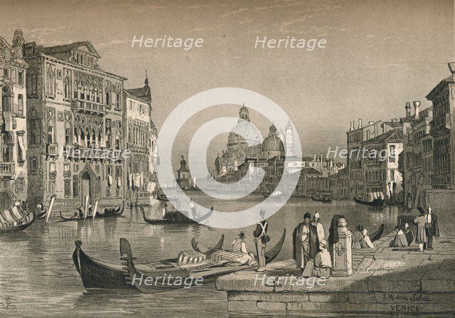 'Venice', c1830 (1915). Artist: Samuel Prout.
