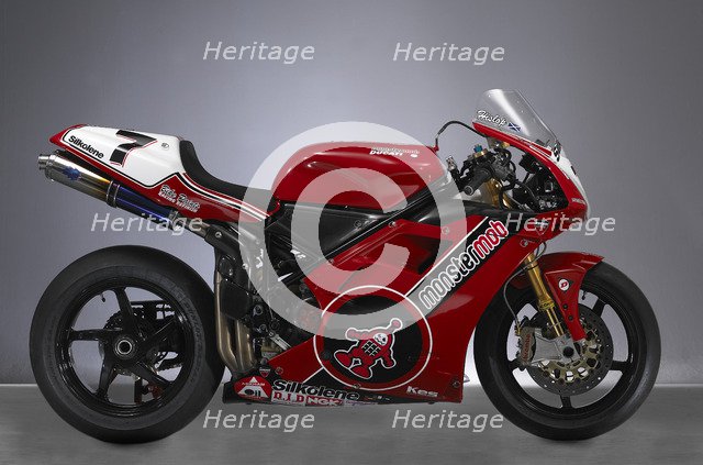 2000 & 2001 Ducati racing bike Artist: Unknown.