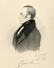 'Charles Greville', 1840. Creator: Richard James Lane.