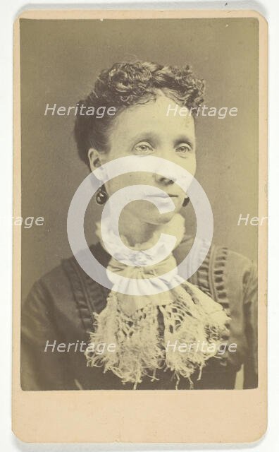 Untitled (Portrait of Woman), 1850/99. Creator: G. C. Gilchrest.