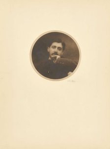Portrait of Marcel Proust, 1896. Creator: Wegener, Otto (1849-1924).