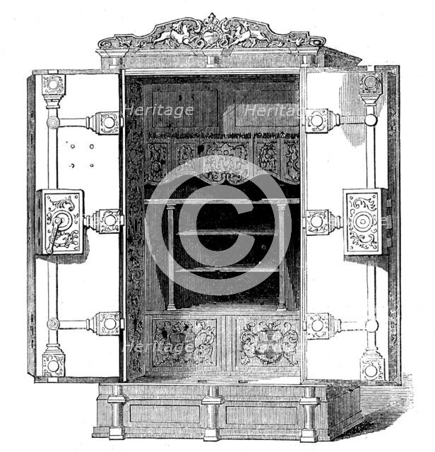 The International Exhibition: safe by Wertheim and Wiesse, of Vienna, 1862. Creator: Unknown.