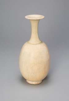 Ovoid Bottle, Sui (581-618) or Tang dynasty (618-907), early 7th century. Creator: Unknown.