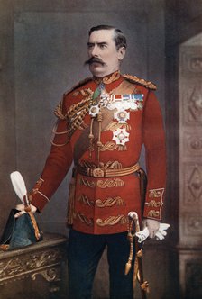 Lieutenant-General Sir Baker Creed Russell, commanding Southern District, 1902. Creator: Maull & Fox.