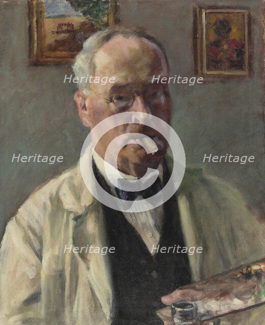 Self-Portrait, 1934. Creator: Hugo Backmansson.