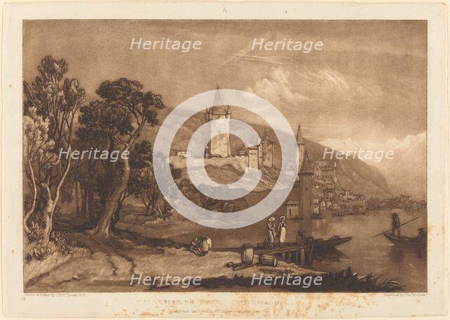 Ville de Thun, published 1816. Creator: JMW Turner.