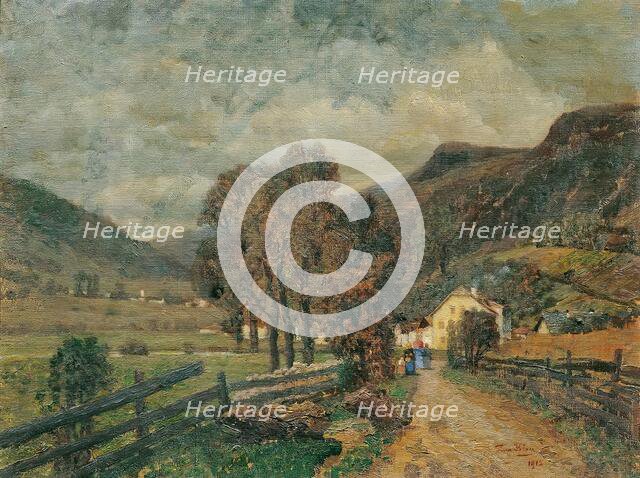 Oetz 1901, 1914/1915. Creator: Tina Blau.