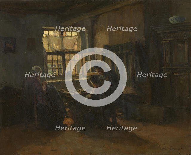 Interior, 1878. Creator: Albert Neuhuys.