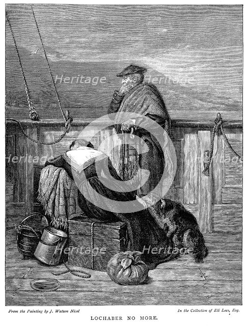 'Lochaber no More', 1886. Artist: Unknown