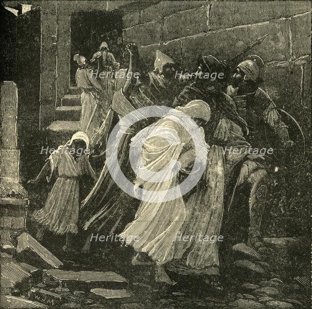 'The Flight of Zedekiah', 1890.   Creator: Unknown.