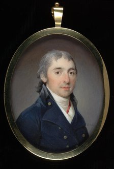 Augustus Fricke, ca. 1795. Creator: Jean Pierre Henri Elouis.