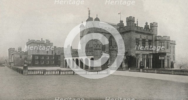 'Lambton Castle, Durham, the seat of the Rt. Hon. The Earl of Durham', c1913. Artist: Unknown.