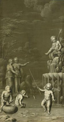 The Catch, 1734. Creator: Hendrik Carree.