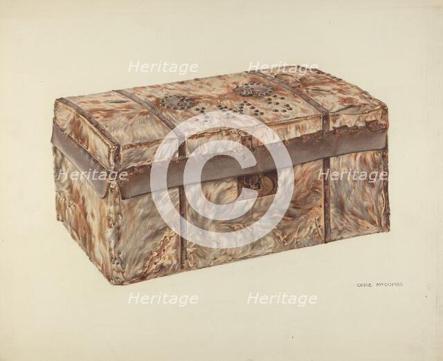 Trunk, 1940. Creator: Orrie McCombs.