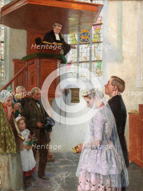 The Wedding, c1900. Creator: Gari Melchers.