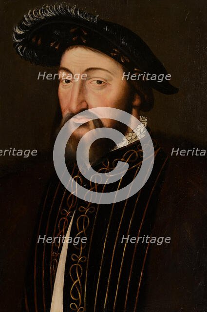 Portrait of Francis I (1494-1547), King of France, Duke of Brittany, Count of Provence. Creator: Anonymous.