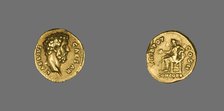 Aureus (Coin) Portraying Lucius Aelius Caesar, 138. Creator: Unknown.