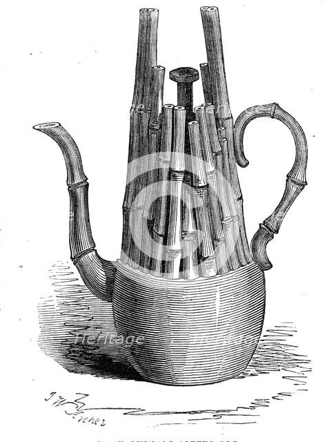 Rare Chinese coffee-pot, 1845. Creator: John Wykeham Archer.
