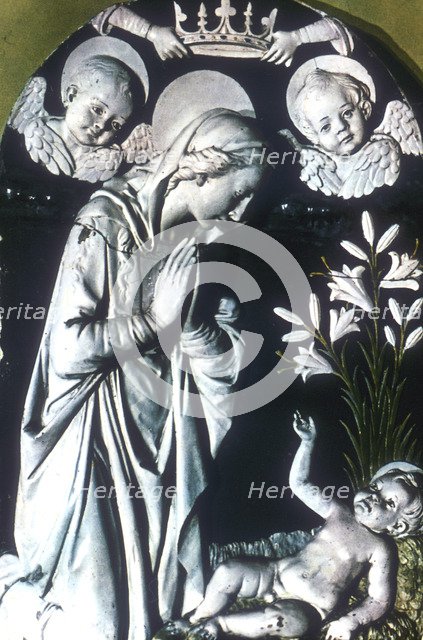 Madonna and Child, 15th-16th century. Artist: Della Robbia family