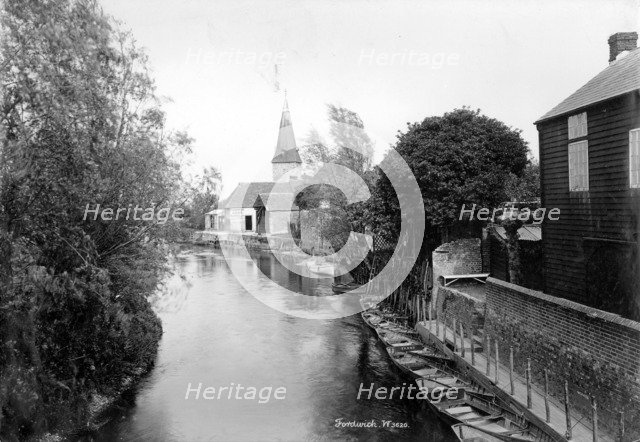Fordwich, Kent, 1890-1910. Artist: Unknown