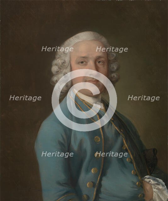 A Man Called Mr. Wood, the Dancing Master, ca. 1757. Creator: Thomas Gainsborough.