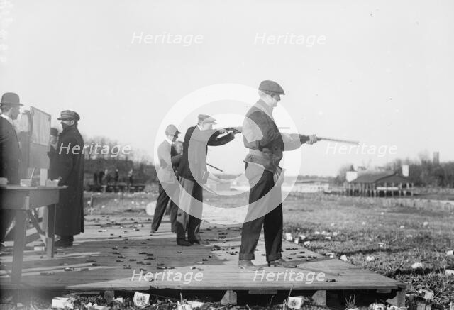 Travers Island, New York, National Championship [guns], between c1910 and c1915. Creator: Bain News Service.