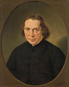 Portrait of Jan Nieuwenhuyzen, 1780-1806. Creator: Adriaan De Lelie.