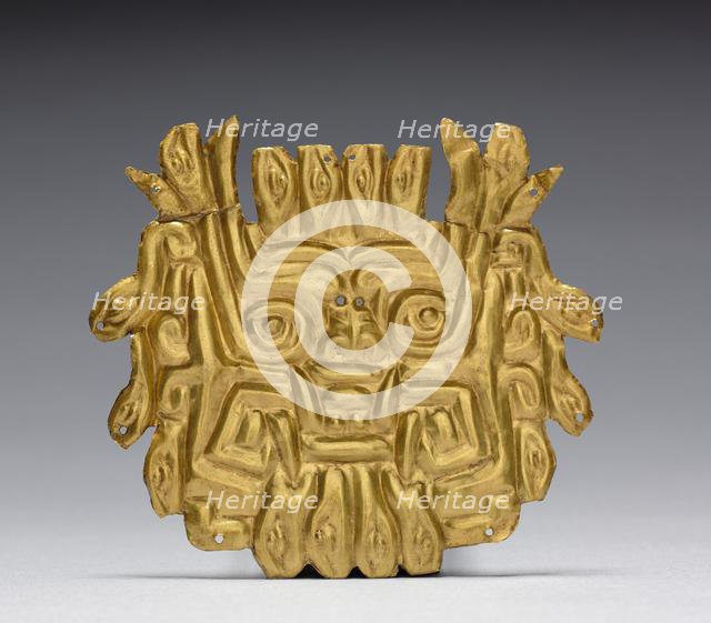 Plaque, c. 500-200 BC. Creator: Unknown.