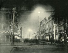 'Launceston By Night (Brisbane Street)', 1901. Creator: Unknown.