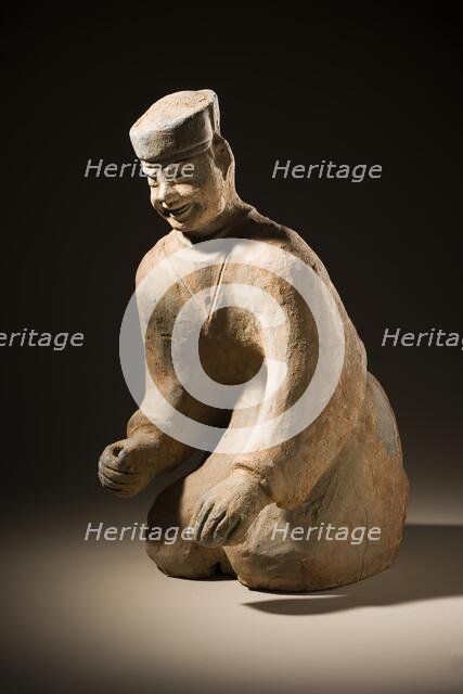 Funerary Sculpture of a Man (image 1 of 2), 25-220. Creator: Unknown.