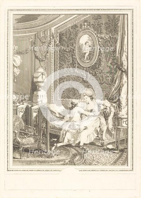 L'heureux moment, 1777. Creator: Nicolas Delaunay.