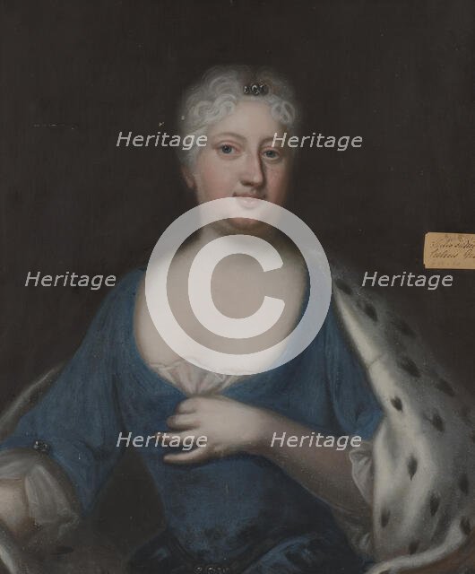 Sofia Charlotta Karolina, 1678-1749, Princess of Hesse-Kassel, c18th century. Creator: David Kock.