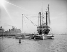 Mississippi River packet, New Orleans, Louisiana, between 1900 and 1910. Creator: Unknown.