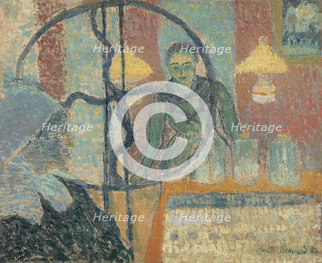 Inside a Shop in Pont-Aven. Artist: Bernard, Émile (1868-1941)