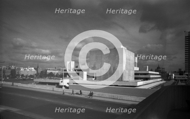 National Theatre, Upper Ground, South Bank, Lambeth, London, c1976-1980. Artist: Eric de Maré
