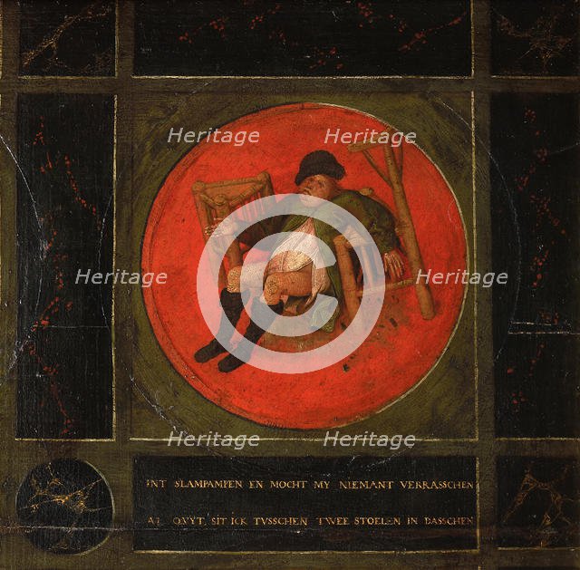 Twelve Proverbs, 1558. Creator: Bruegel (Brueghel), Pieter, the Elder (ca 1525-1569).