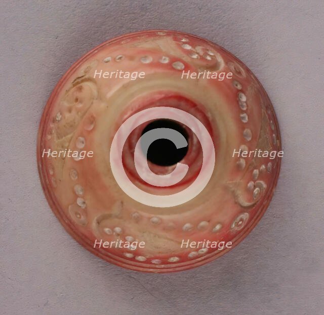 Spindle Whorl, Iran, 9th-10th century. Creator: Unknown.