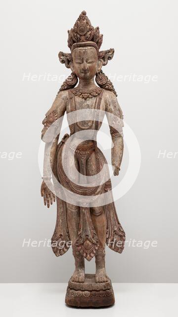 Bodhisattva Amoghapasha Lokeshvara, 15th century. Creator: Unknown.