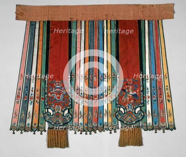 Women's Overskirt, about 1870. Creator: Unknown.