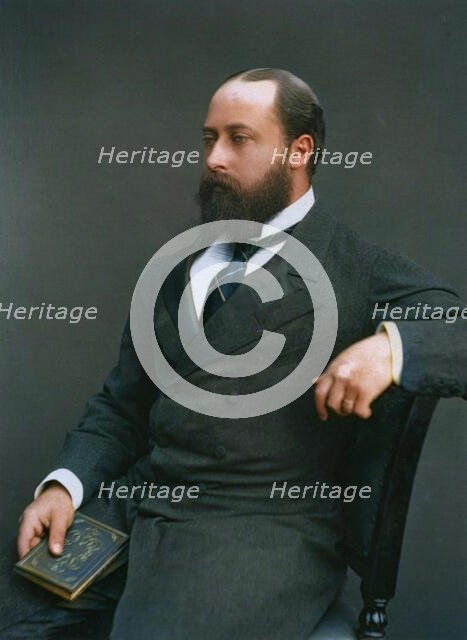 HRH the Prince of Wales, 1876. Creator: Lock & Whitfield.