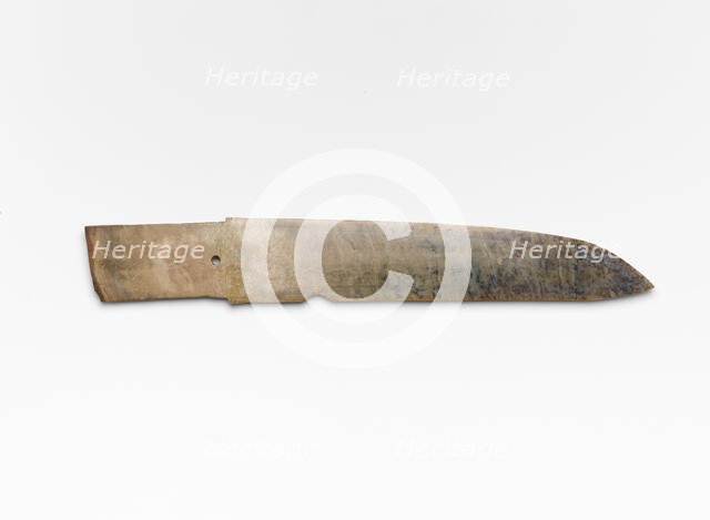 Dagger-axe (ge ?), Erlitou culture or early Shang dynasty, ca. 2000-ca. 1400 BCE. Creator: Unknown.